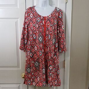 D & Co Beach coverup bathing cover  Sz M NWOT
